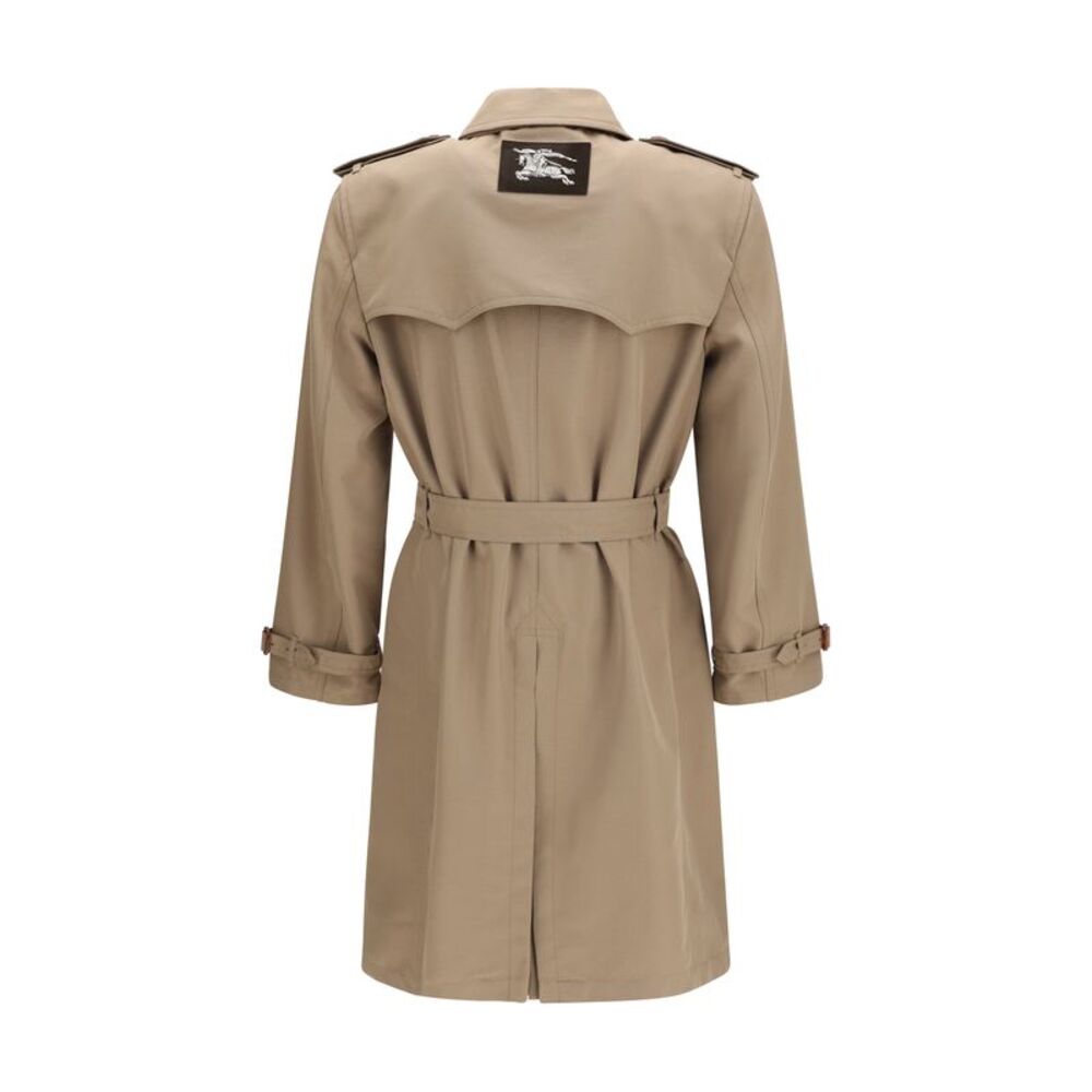 Burberry Men Double-Breasted Belted Trench - Picture 2 of 3